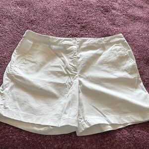 Brooks Brothers White Shorts